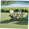 ORFOFE Folding Chair Indoor Cup Holder Tray Beach Chair Cup Holder Attachment for view 2