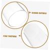 Alipis 4pcs Decorative Glass Candle Covers Simple Candle Glass Shades Windproof Tube Covers view 4