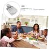 Cabilock Clip Trash Can for Desk Small Sewing Trash Can Garbage Container for Sewing Rotating Storage Basket Lid view 3