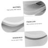 Cabilock Clip Trash Can for Desk Small Sewing Trash Can Garbage Container for Sewing Rotating Storage Basket Lid view 4
