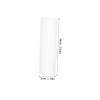 JECOMPRIS Acrylic round Cylinder Display Stands 4pcs for Jewelry and Models view 2