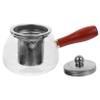 Alipis Glass Teapot Side Handle for Smooth Pouring Stovetop Kettle for Use for Herbal and Medicinal Teas view 1