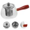 Alipis Glass Teapot Side Handle for Smooth Pouring Stovetop Kettle for Use for Herbal and Medicinal Teas view 3