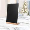 OHPHCALL 1set Standing Chalkboard Sign Erasable Tabletop Menu Display Board for Weddings Events and Home Rustic Design for Special Occasions view 4
