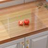 NAURLEF Clear Large Cutting Board with Juice Groove, Food-Grade, Anti-Slip, Ideal Choice for Kitchen Countertop Dcor view 1