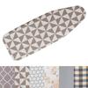 Cotton Ironing Board Cover,35x12in 39x13in 43x13in 47x15in Ironing Board Cover and Pad Standard Size Homes Iron Board Cover Ironing Cover and Pad(Brown,35x12in) view 1