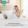 120x98 Oversized King Comforter,Super King Size Comforter Oversized, All Season Soft Lightweight Quilt Down Alternative Duvet Insert with 8 Corner Tabs(120x98, White) view 4
