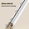 Silent Curtain Track Curtain Rods Ceiling Curtain Track Heavy-Duty Curtains Rails Room Divider Curtain Track Easy Install for Curtains-Living Room Bedroom(White,4.2m(13.8ft)) view 2