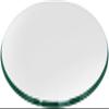 25" Inch Round Glass Table Top - Tempered - 1/2" Thick - Ogee Edge view 1