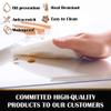 Multi-Size Rectanglar Clear PVC Table Pads Tabletop Runner Crystal Plastic Desk Topper for Office Night Stand Makeup Bedside Tabletop Glass Desktop Cover Mat Wipeable Water Resistant 12x34 Inch view 4