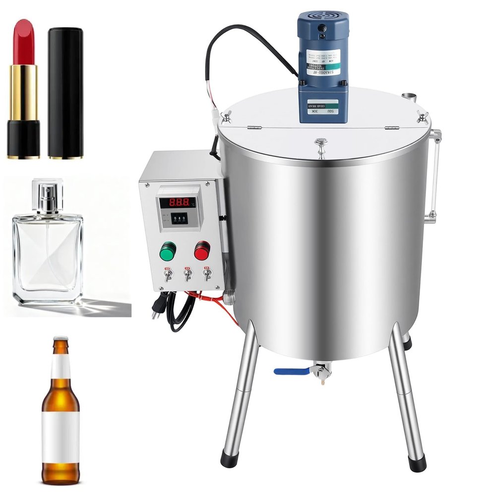 Liquid Paste Filling Machine 30L/8Gal Heating Mixing Filling Machine