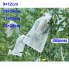 100pcs High-Density Nylon Mesh Woven Bags, Fruit Protection BagsPest Barrier for Fruit Trees Veggies Garden(10x15cm) view 2