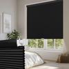 BERISSA No Drill No Tools Cordless Blackout Cellular Shades Black,75"Wx72"H view 1
