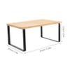 Zerodeko Kitchen Storage Shelf Double Metal Frame Wood Organizer for Countertop Spice and Cup Storage Space-Saving Design for Kitchen and Pantry and Versatile view 3