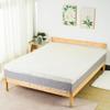 Treaton, 3-Inch Copper-Infused Memory Foam Mattress Toppers, Cooling and Pressure Relieving with Airflow Design, Full, Beige view 2
