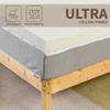 Treaton, 3-Inch Copper-Infused Memory Foam Mattress Toppers, Cooling and Pressure Relieving with Airflow Design, Full, Beige view 3