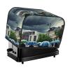2 slice Toaster Cover, Sadness Stormy Day Umbrellas Print Bread Machine Covers with Pockets for Kitchen Counter 11.4''x7.9''x7.5'' view 1