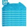 Mopping Cloths for BObsweep RC400,for Dustin,for Ultra Vison Robot Vacuum Cleaner, Reusable and Washable Pad Accessories(8 PACK) view 3