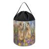 Two Prairie Dogs Toy Storage Drawstring Bags Reusable Organizing Bucket Bags Building Block Storage Bag Travel Bag Case with Visible Top for Building Blocks Tiles Board Game view 1