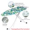Cotton Ironing Board Cover Homes Ironing Board Cover and Pad Elasticated Iron Board Cover,30x13in 49x18in 54x15in Ironing Cover and Pad(Green,54x15in) view 2