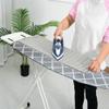 Cotton Ironing Board Cover Homes Ironing Board Cover and Pad Elasticated Iron Board Cover,30x13in 49x18in 54x15in Ironing Cover and Pad(Gray Grid,49x18in) view 4