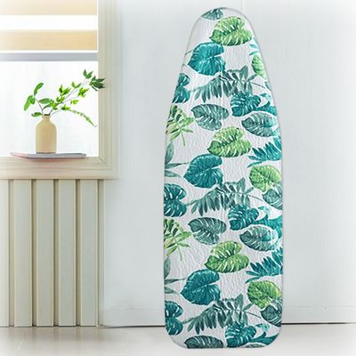 Extra Thick Ironing Board Cover Cotton Ironing Board Cover and Pad Homes Iron Board Cover Ironing Cover and Pad with Elastic Edge(Green,54x15in)