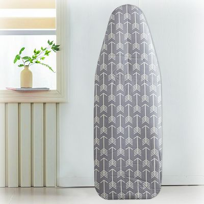 Extra Thick Ironing Board Cover Cotton Ironing Board Cover and Pad Homes Iron Board Cover Ironing Cover and Pad with Elastic Edge(White Arrows,49x18in)