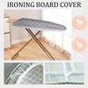 Extra Thick Ironing Board Cover Cotton Ironing Board Cover and Pad Homes Iron Board Cover Ironing Cover and Pad with Elastic Edge(White Arrows,49x18in) view 2