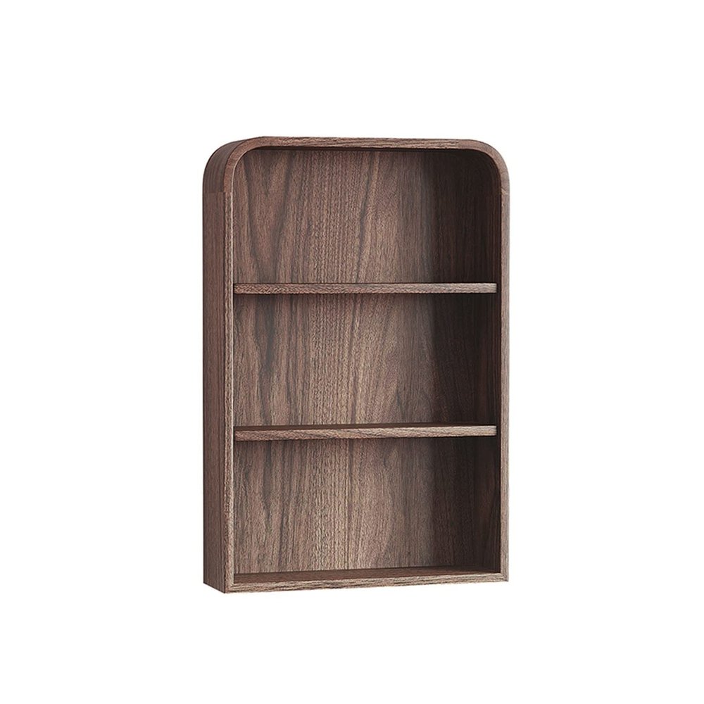 ULTRAWAVE Bookshelf 3-Tier Bookshelf Heavy Duty Desktop Organizer Bedroom and Living Room Storage Rack Display Rack Book Organizer