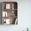 ULTRAWAVE Bookshelf 3-Tier Bookshelf Heavy Duty Desktop Organizer Bedroom and Living Room Storage Rack Display Rack Book Organizer view 4