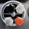 Car Vent Clips Crystal Hexagram Star Car Outlet Decoration, Natural Quartz car Parts,Charm car Crystal, car accessories Gifts (white crystal) view 2
