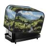 Alpine Farm Cows Toaster cover, suitable for wide slot design, with side storage bag, easy to clean, dustproof, suitable for kitchen. view 1