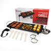 Premium Electric Griddle 27" - Smokeless Indoor Grill - Portable & Nonstick Electric Grill for Outdoor Use - Large Electric Griddle Nonstick with Adjustable Temperature & Even Heating by IDL Packaging view 1