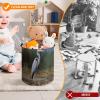 Heron Toy Storage Drawstring Bags Reusable Organizing Bucket Bags Building Block Storage Bag Travel Bag Case with Visible Top for Building Blocks Tiles Board Game view 3