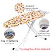 Drawstring Tightening Ironing Board Cover Cotton Ironing Board Cover and Pad Iron Board Cover Ironing Cover and Pad for Homes,35x12in 39x13in 43x13in(Orange,43x13in) view 2