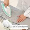 Drawstring Tightening Ironing Board Cover Cotton Ironing Board Cover and Pad Iron Board Cover Ironing Cover and Pad for Homes,35x12in 39x13in 43x13in(Silver,43x13in) view 3