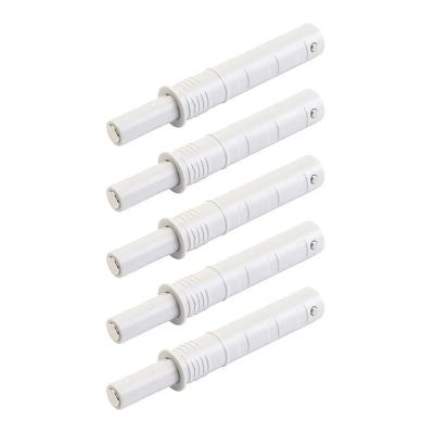 5Pcs Soft Quiet Close Closer Concealed Cabinet Rebounder Dampers Buffers for Kitchen Cabinet Drawer Furniture Door Stopper(Style 4)