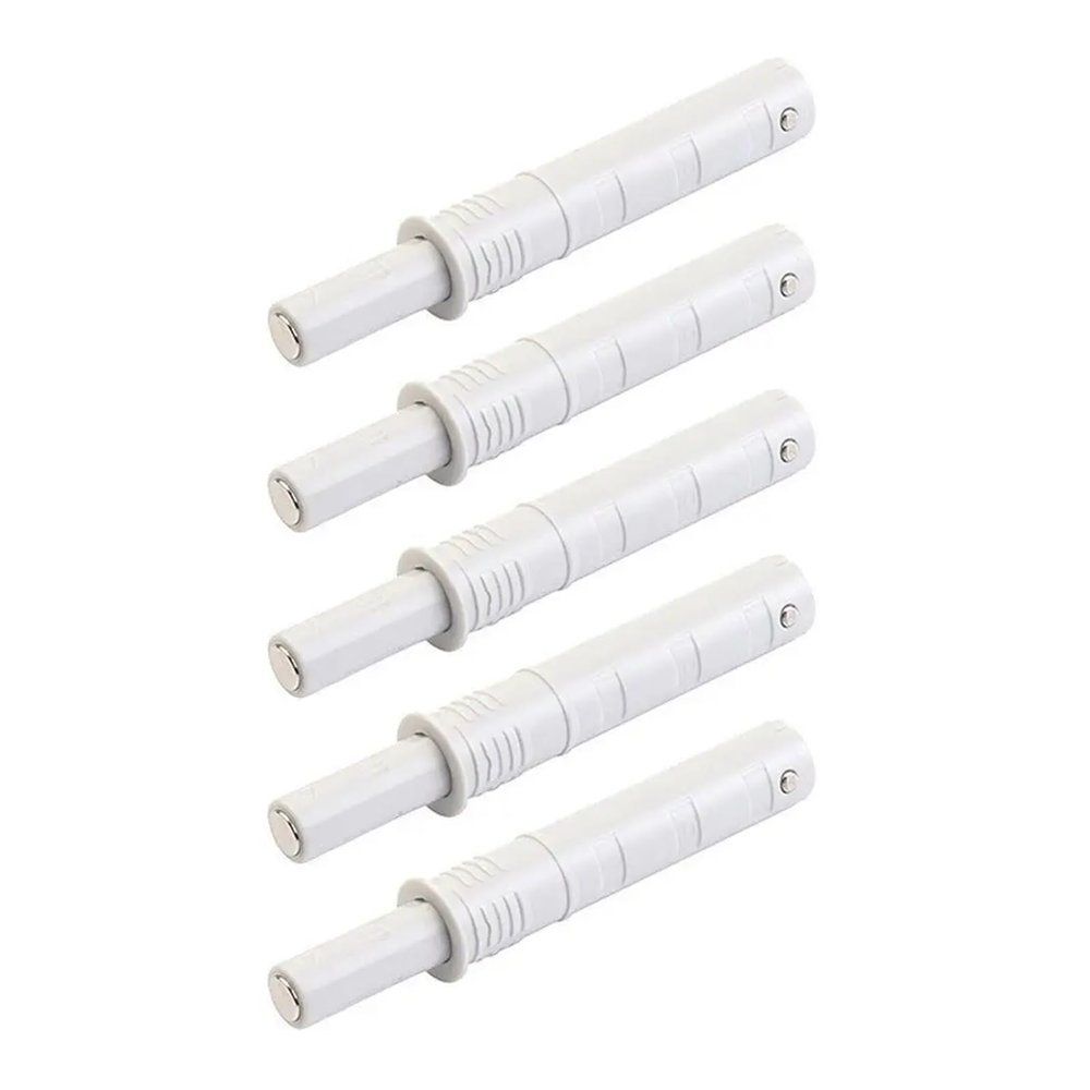 5Pcs Soft Quiet Close Closer Concealed Cabinet Rebounder Dampers Buffers for Kitchen Cabinet Drawer Furniture Door Stopper(Style 4)