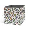 YTDRZ Storage Bins Stackable Storage Bins Folding Storage Bins Storage Boxes Foldable Fabric Bins Herbs And Spicesprinted Clothes Blanket Box for Home Office Closet view 1