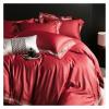 1000TC Egyptian Cotton Jacquard Embroidery Luxury Bedding Set Champagne Gold Black Patchwork Duvet Cover Bed Sheet Pillowcases,Bed view 3