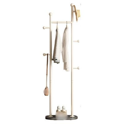 Wasdfzxc Hat Tree, Coat Hanger Rack, Freestanding Metal Clothing Rack, Large Base Coat Stand, Modern Coat Rack for Bedroom, Living Room, Entrance(White)
