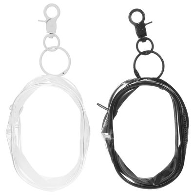 Homoyoyo 2pcs Hanging Display Bag for Cable and Earbuds Storage