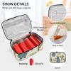 SUABO Hippo Dancing Lunch Bag Insulated Lunch Box for Men Women Portable Lunch Pail for Boys Girls School view 3