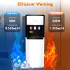 JAYGOVAN Bottom Loading Water Cooler Water Dispenser 3 Temperature Settings Hot, Cold & Room Water Innovative Slim & Sleek Design Hot and Cold Water Dispenser Holds 5 Gallon Bottles (White) view 3