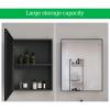 HXYhydrypd Bathroom Medicine Cabinet with Mirror, Bathroom Wall Cabinet, Bathroom Mirror with Storage Cabinet for Bathroom, Living Room(Beige,40cm/15.7in) view 2