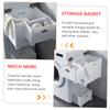 Cabilock 1pc Wall-mounted Folding Dirty Clothes Container Versatile Storage Basket for Laundry Toys Sundries Space-saving Organizer for Bathroom Bedroom Nursery More view 2