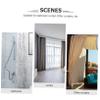 Alipis 24pcs Shower Curtain Hooks Iron Bathroom Drapery Holdbacks Easy Install Tieback Hangers for Tension Rods Strong and Sturdy Construction Keeps Curtains Neat and Organized Finish view 3