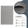 BERISSA No Drill Roman Shades for Windows,Cordless Blackout Roman Blinds,Thermal Insulation Fabric Pull Down Roman Shade Heat Blocking Window Blinds for Home,Easy to Install(62" W x 66" H) Oatmeal view 3