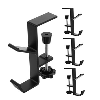 BESTOYARD 4pcs Adjustable Heavy Duty Mantel Hangers for Stockings and Garland No Drill Installation Space-Saving Holiday Decoration Holders for Fireplace and Shelves