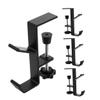 BESTOYARD 4pcs Adjustable Heavy Duty Mantel Hangers for Stockings and Garland No Drill Installation Space-Saving Holiday Decoration Holders for Fireplace and Shelves view 1